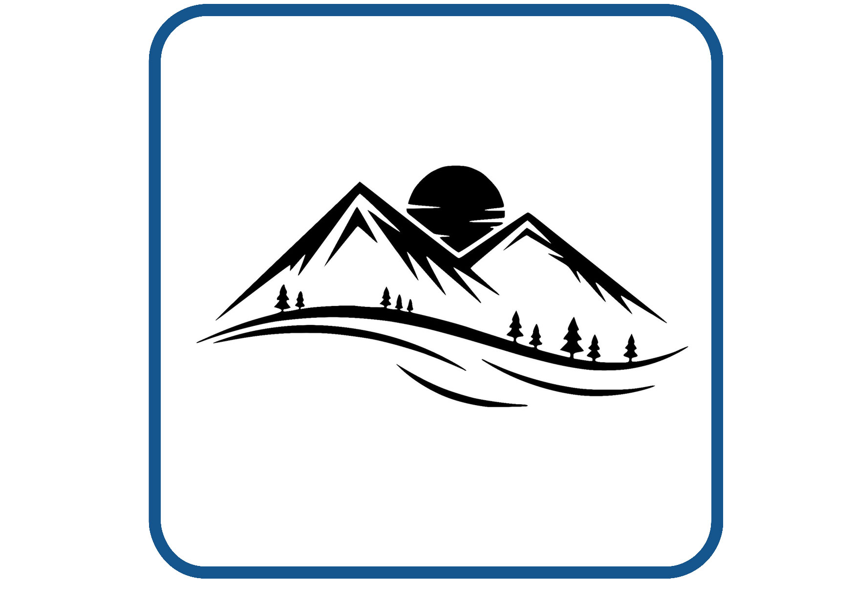 Bergen design 2 sticker