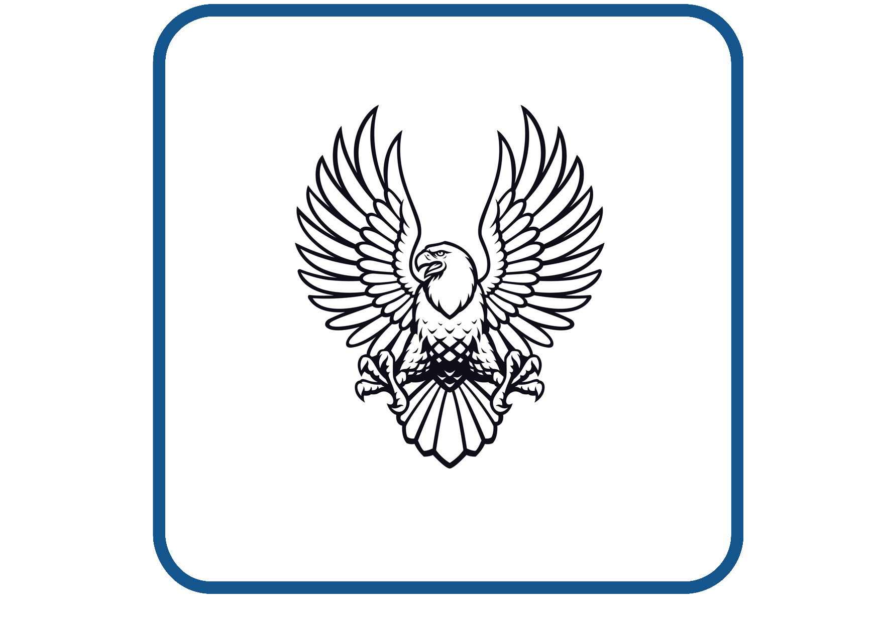 Adelaar design 11 sticker