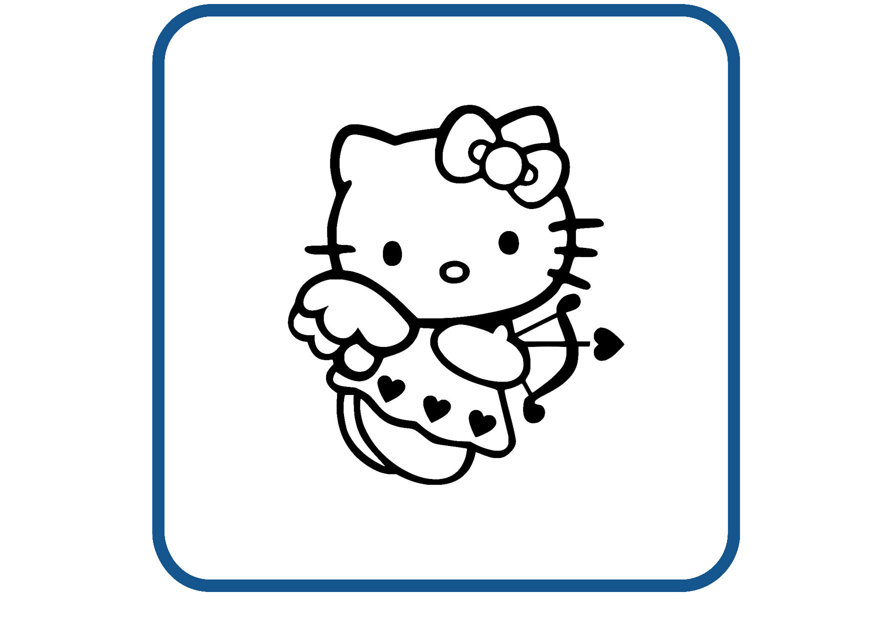 Hello Kitty design 5 sticker