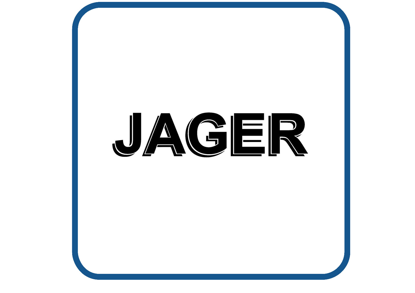 Jager caravan en camper sticker