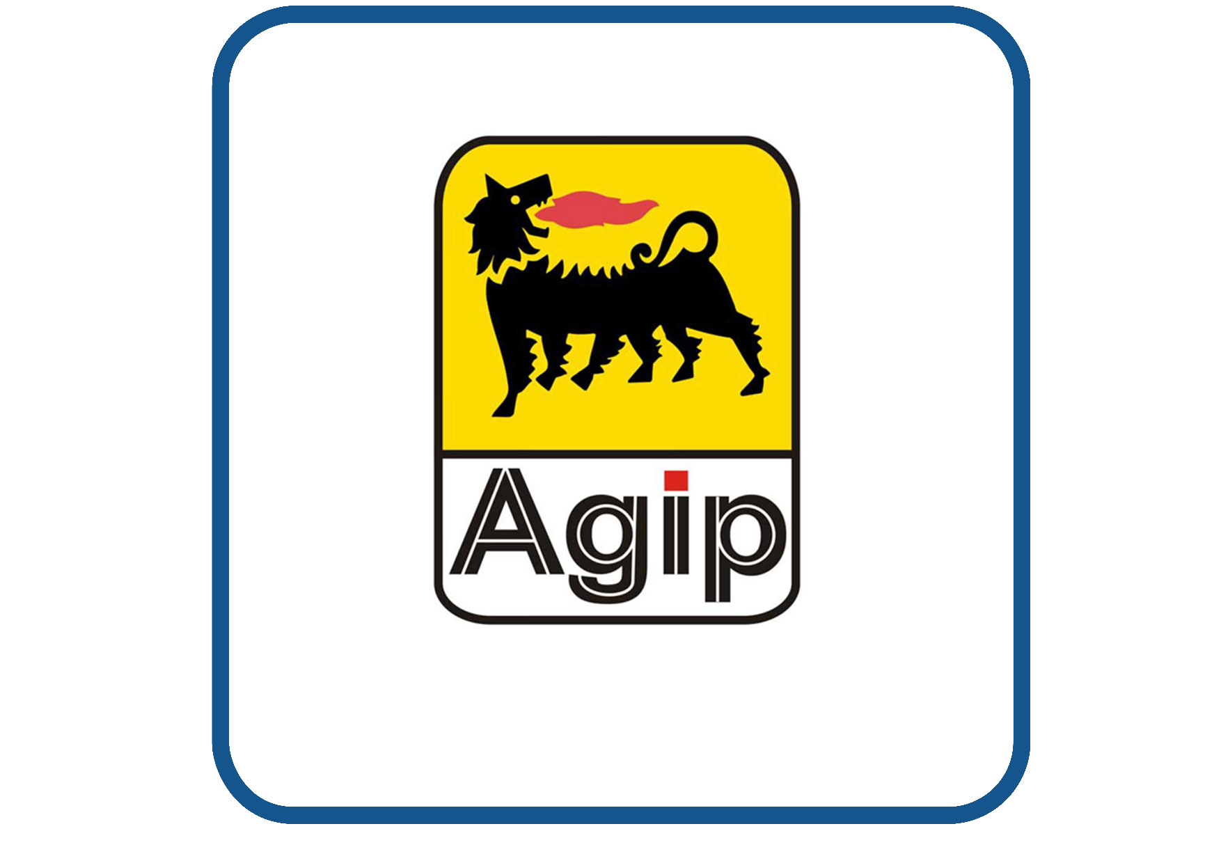 Agip full colour sticker