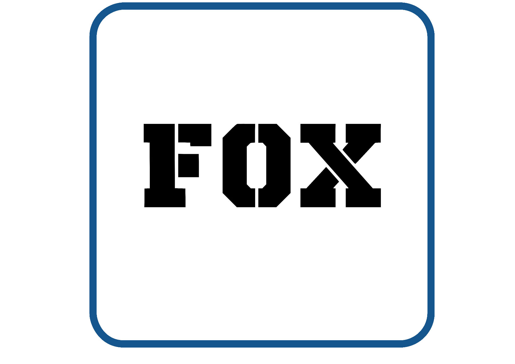 Fox design 1 sticker