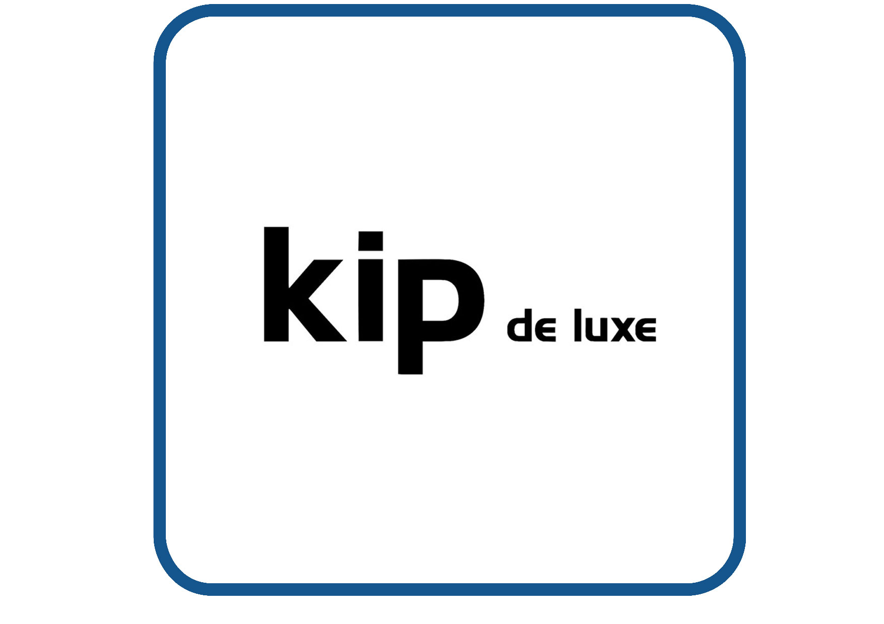 Kip de luxe caravan en camper sticker