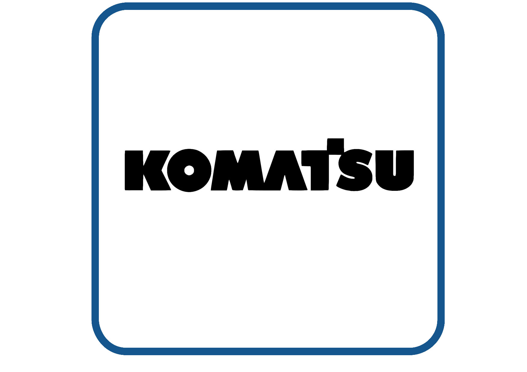 Komatsu sticker