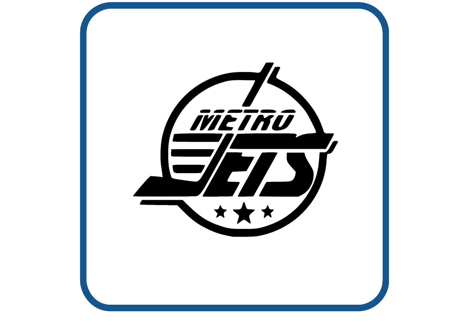 Metro Jets sticker