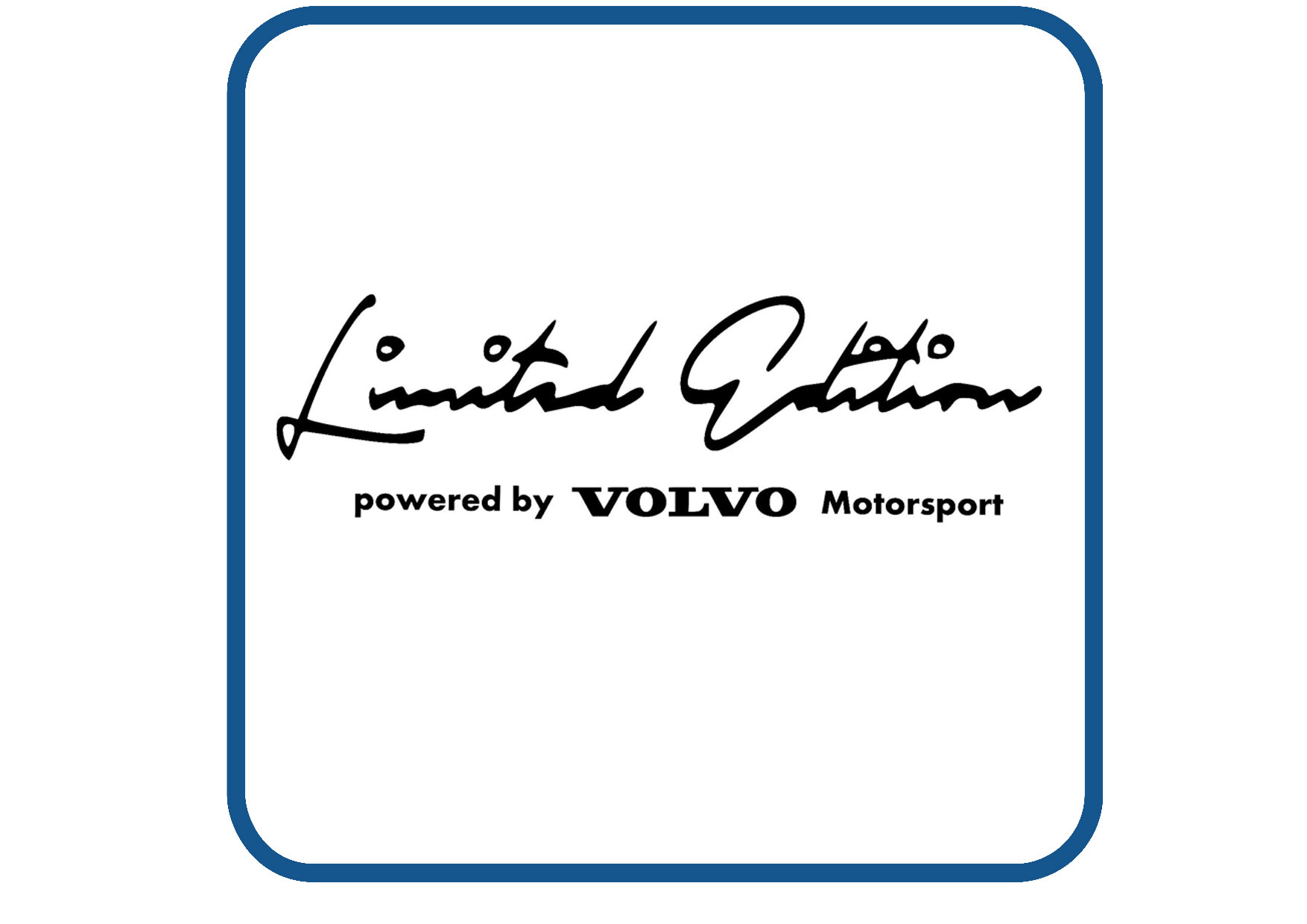 Volvo Limited Edition sticker