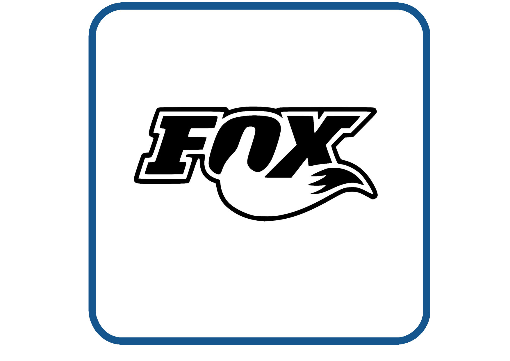 Fox sticker