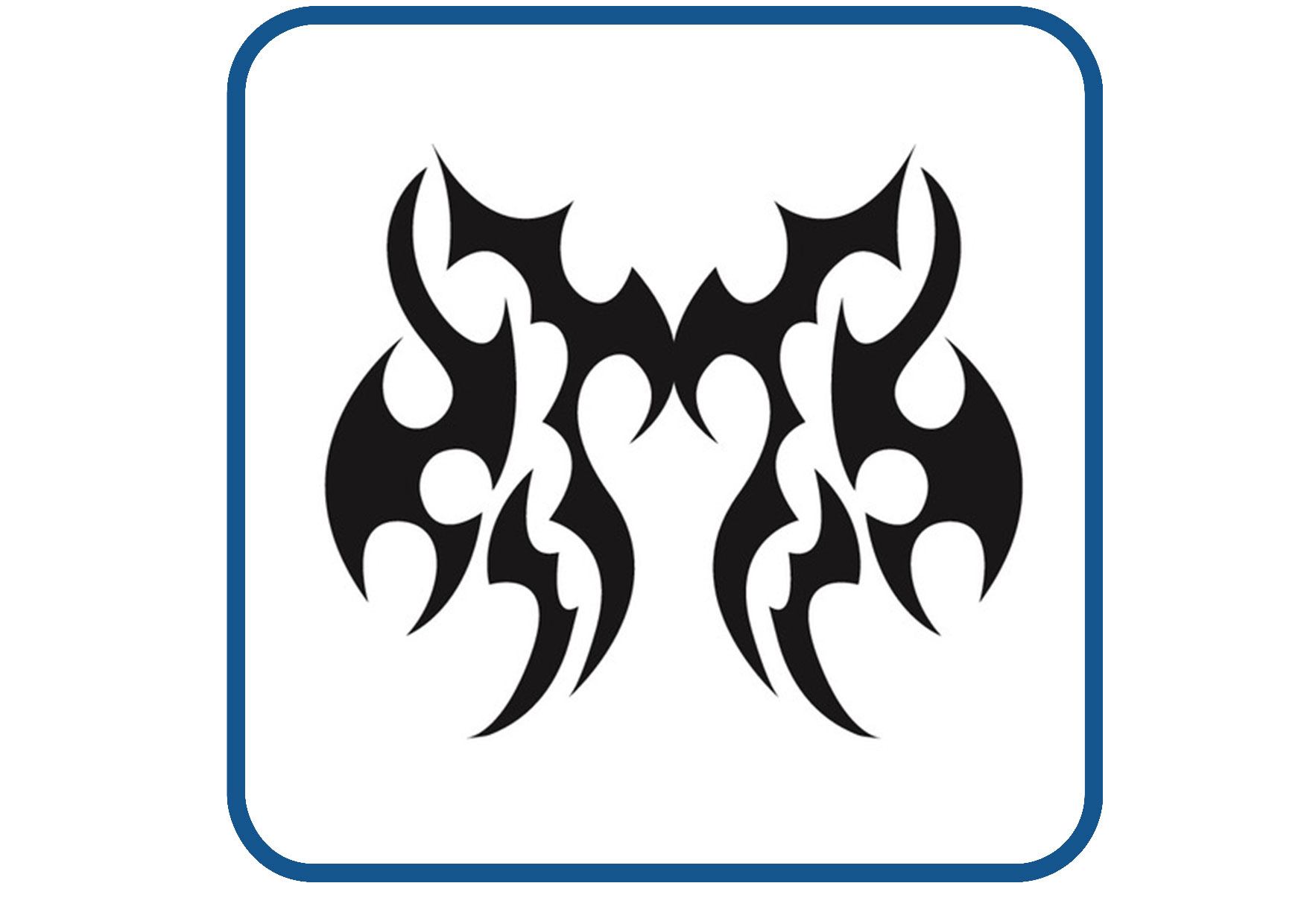 Tribal design 40 sticker