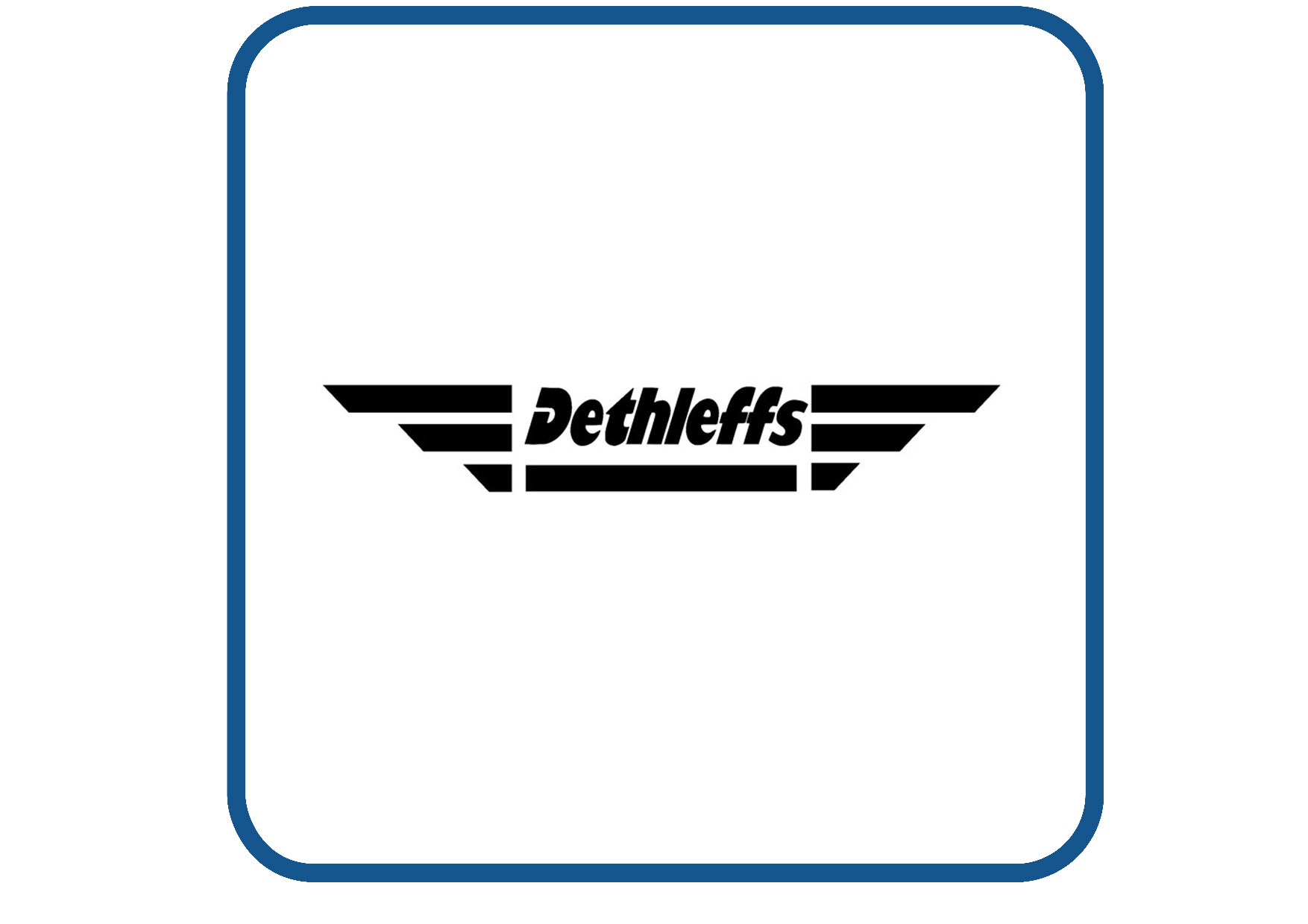 Dethleffs vleugel caravan en camper sticker