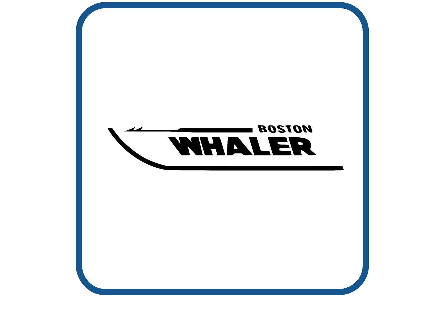 Boston Whaler sticker