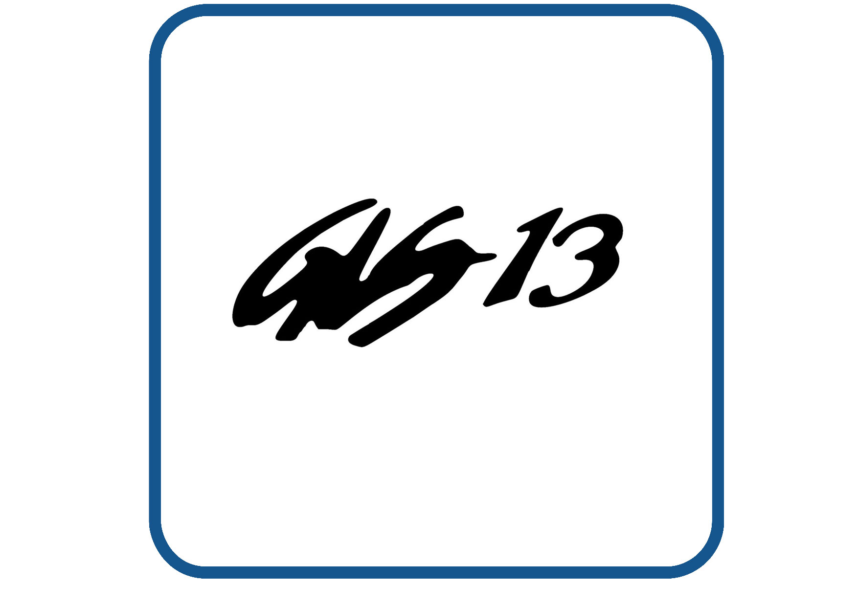 GLS 13 Boston Whaler logo sticker
