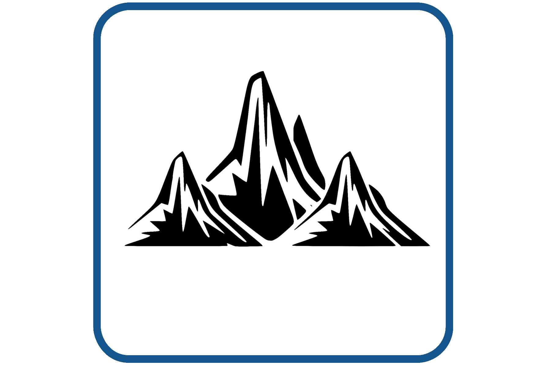 Bergen design 8 sticker