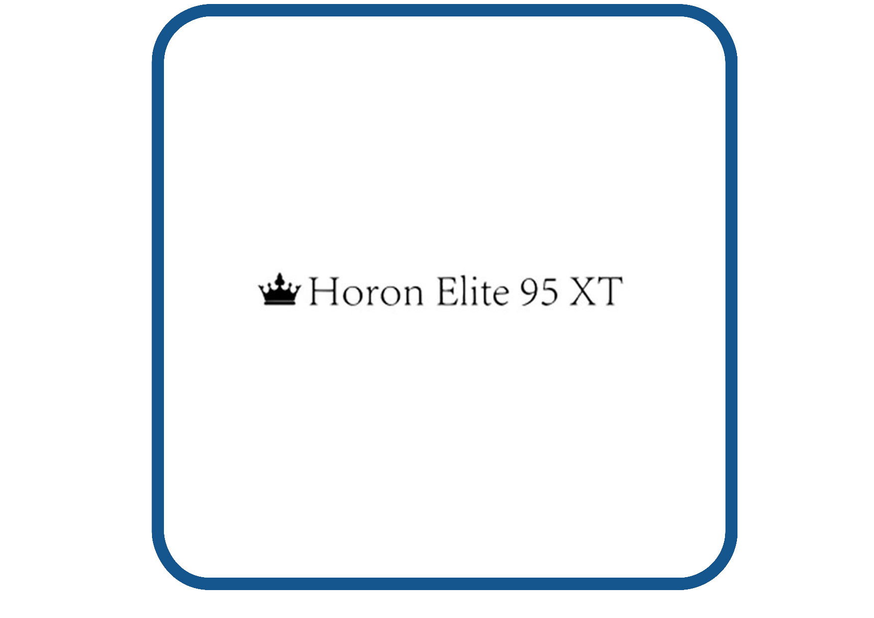 Horon Elite 95 XT caravan en camper sticker