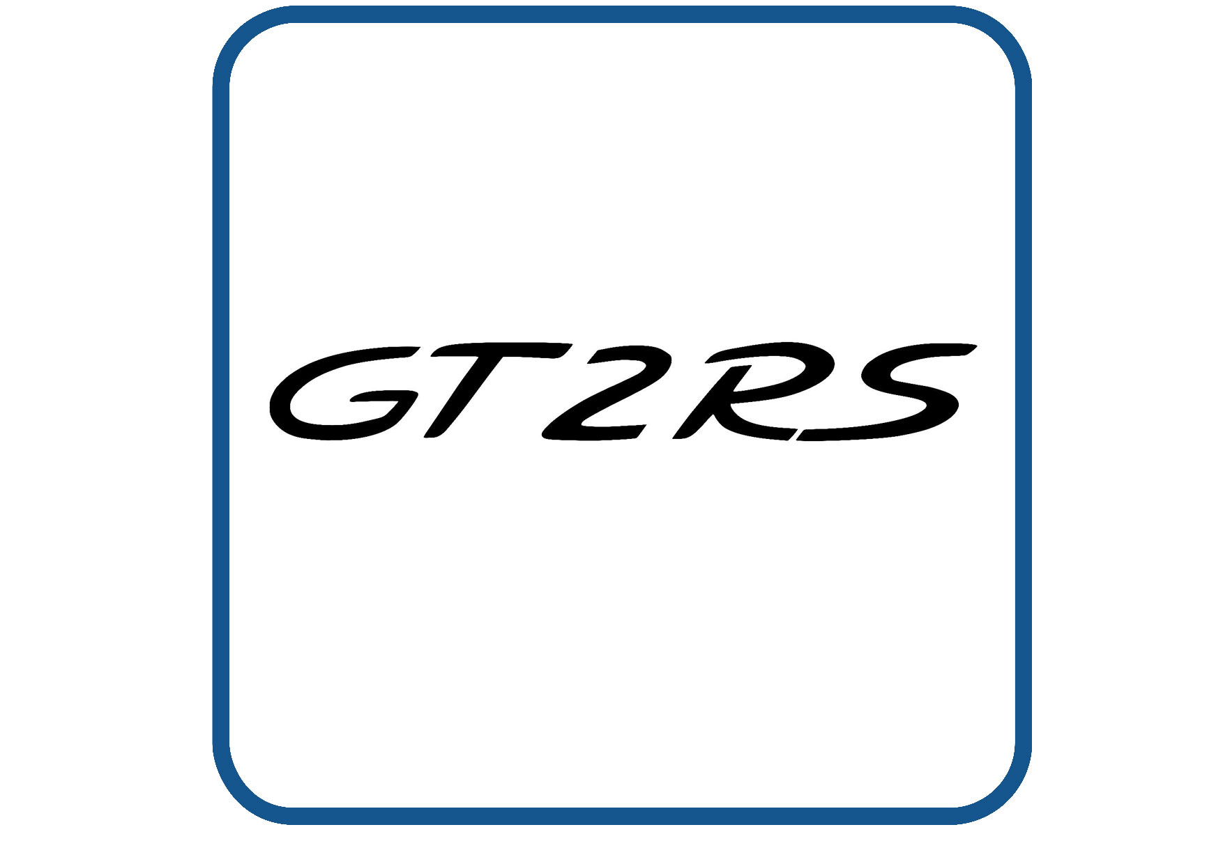 GT2 RS sticker