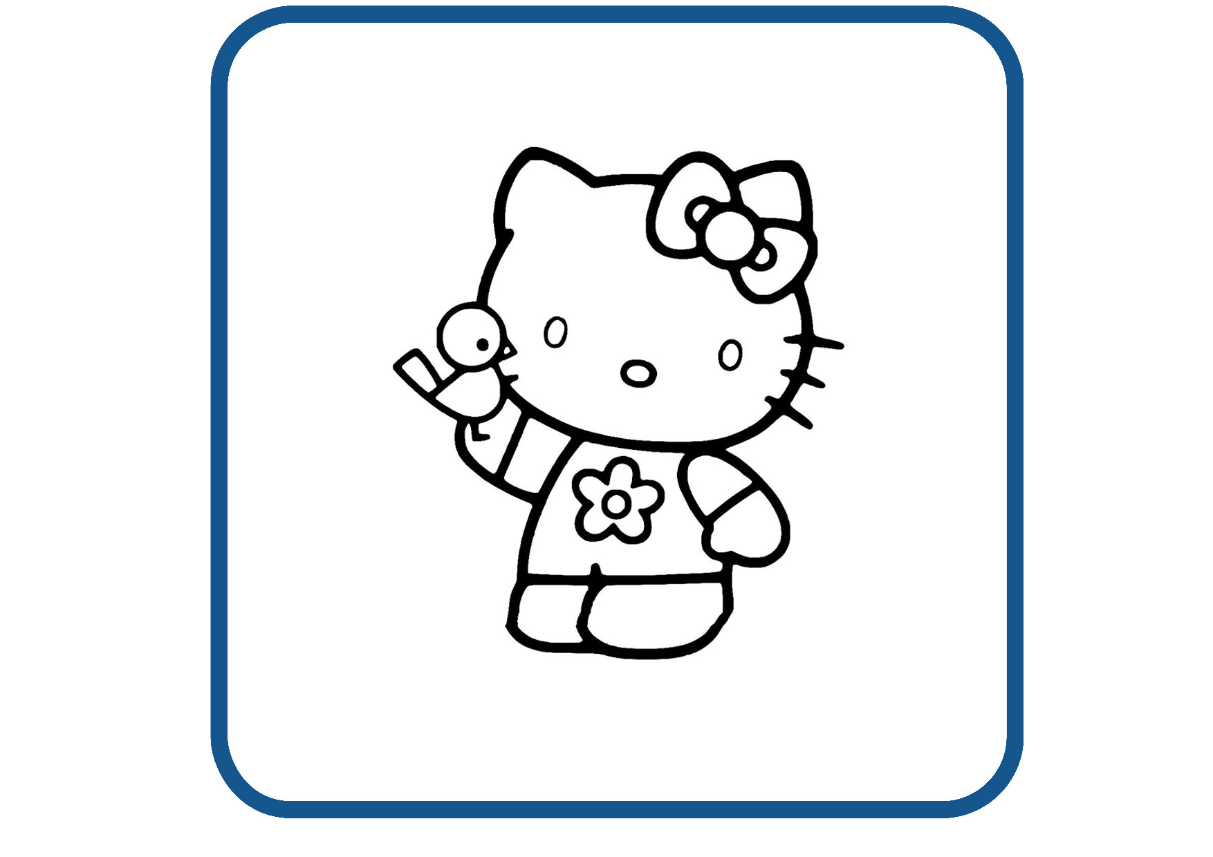 Hello Kitty design 2 sticker