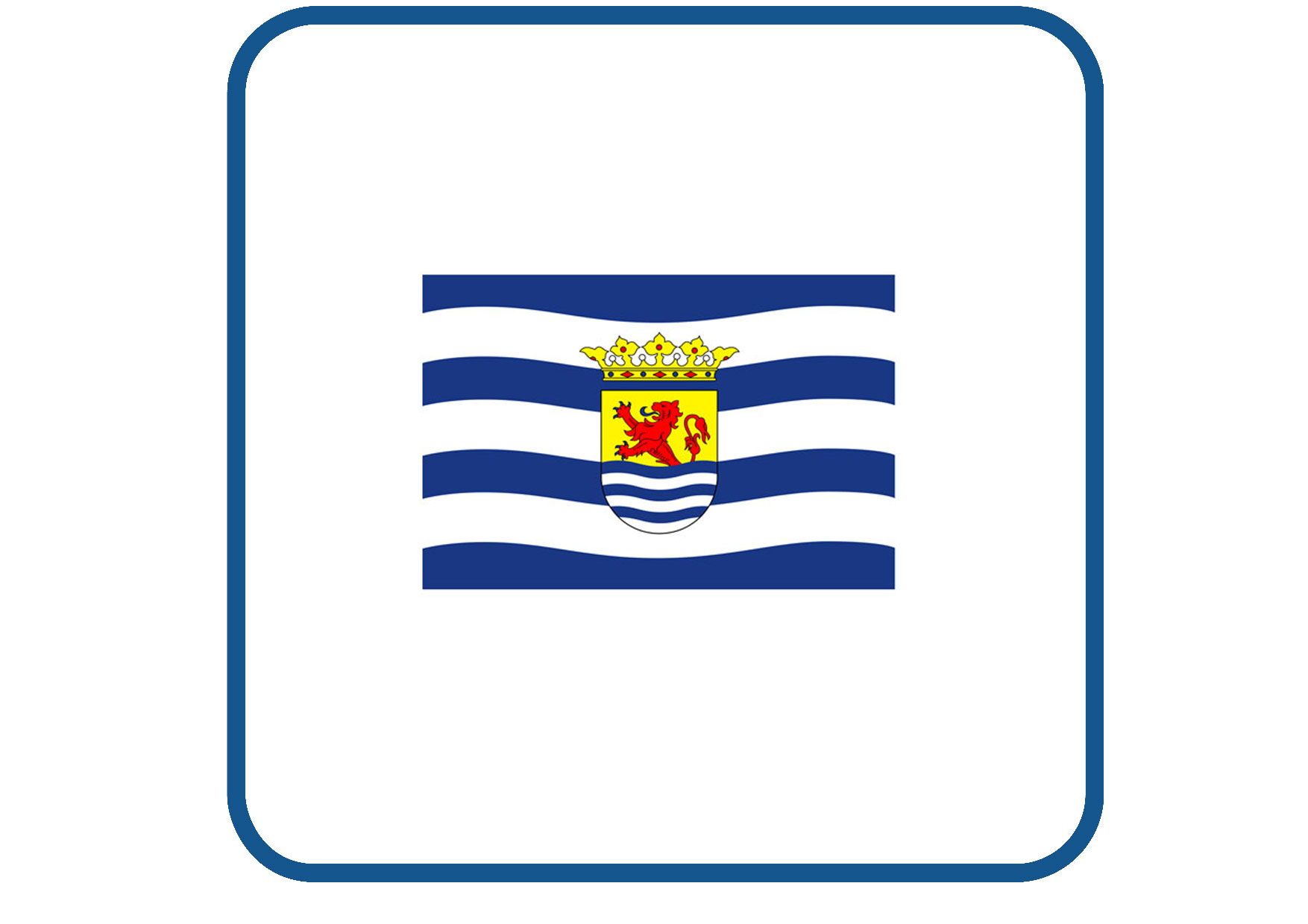 Zeeuws vlag sticker