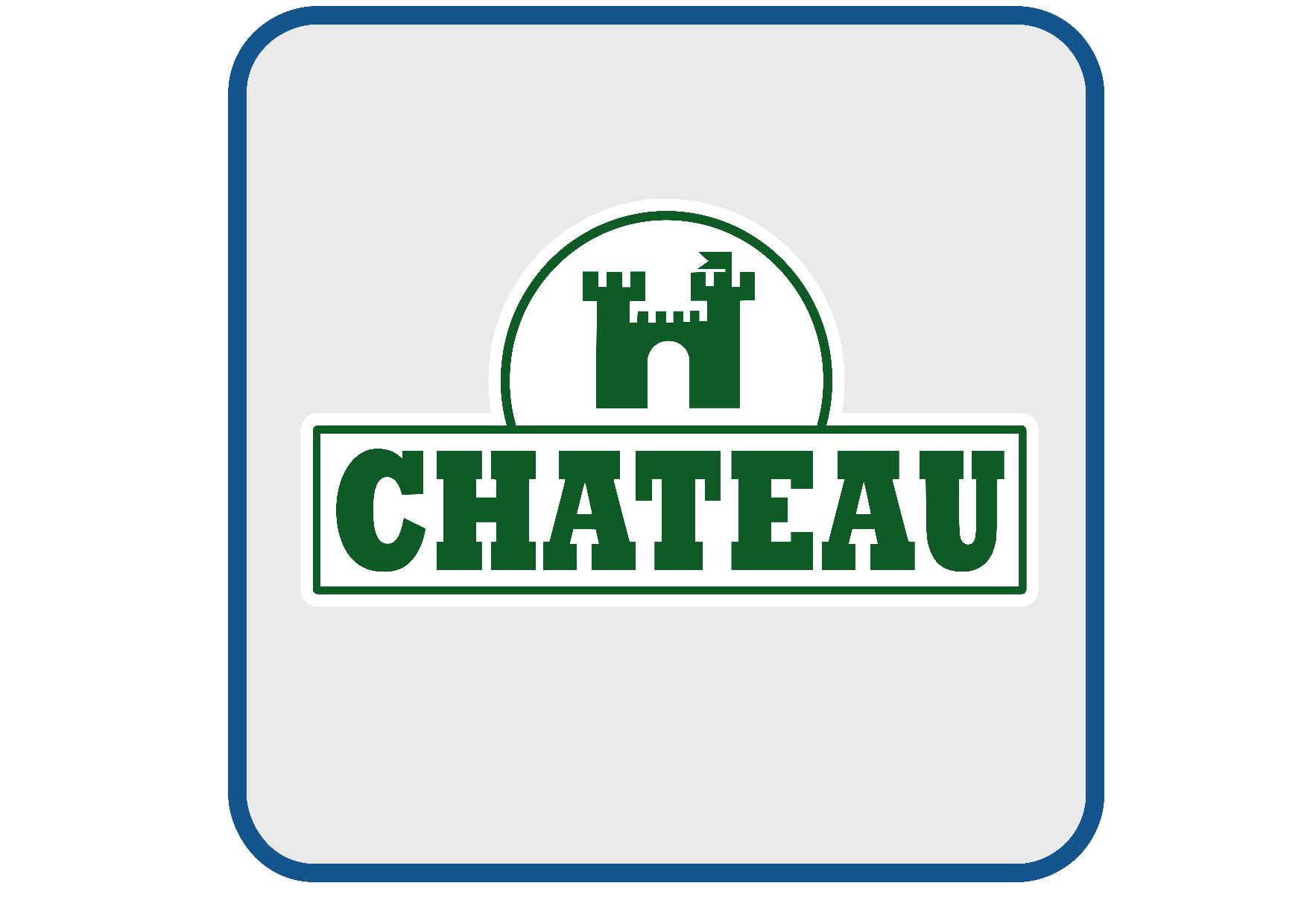 Chateau caravan en camper full colour sticker