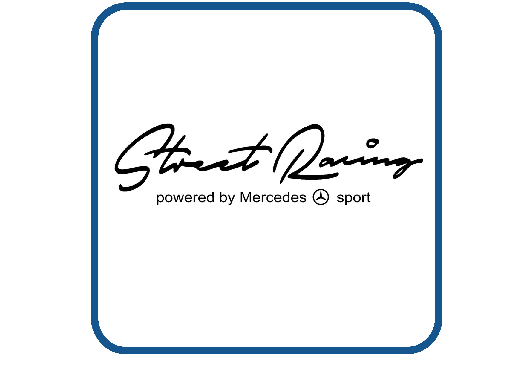 Mercedes Street Racing sticker