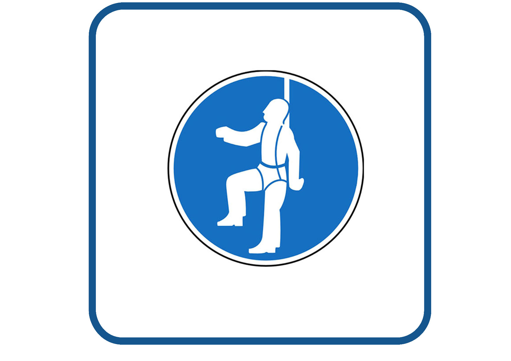 Valbescherming sticker