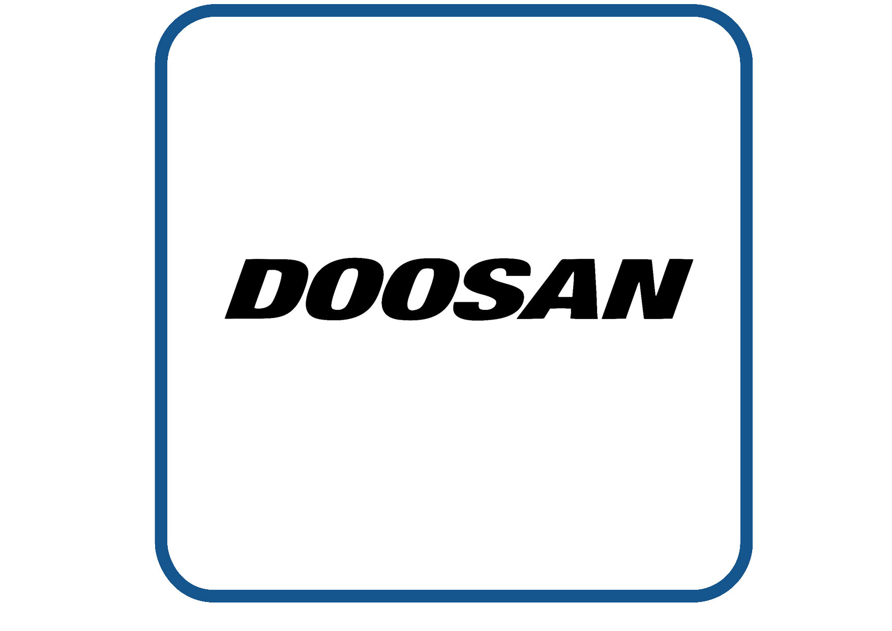 Doosan sticker