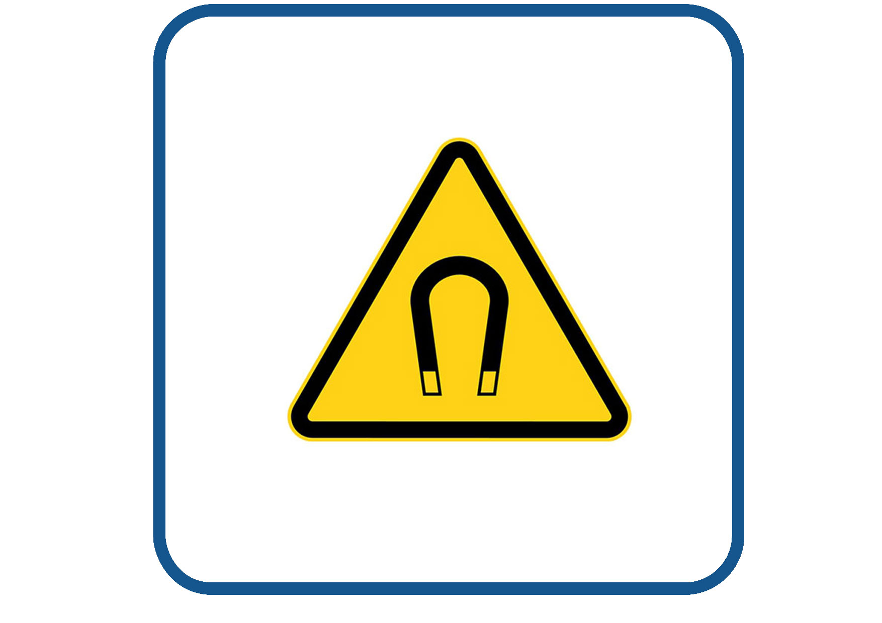 Magnetisch veld sticker