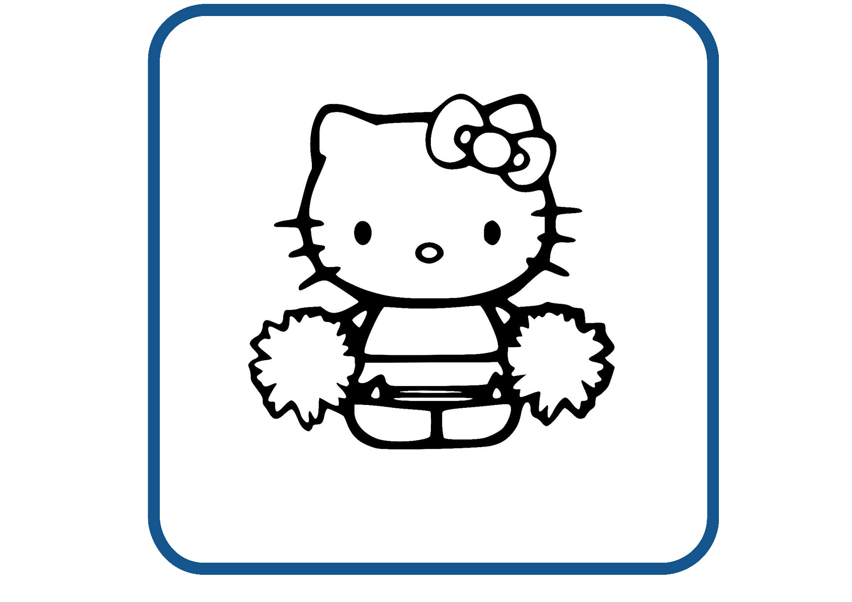Hello Kitty design 12 sticker