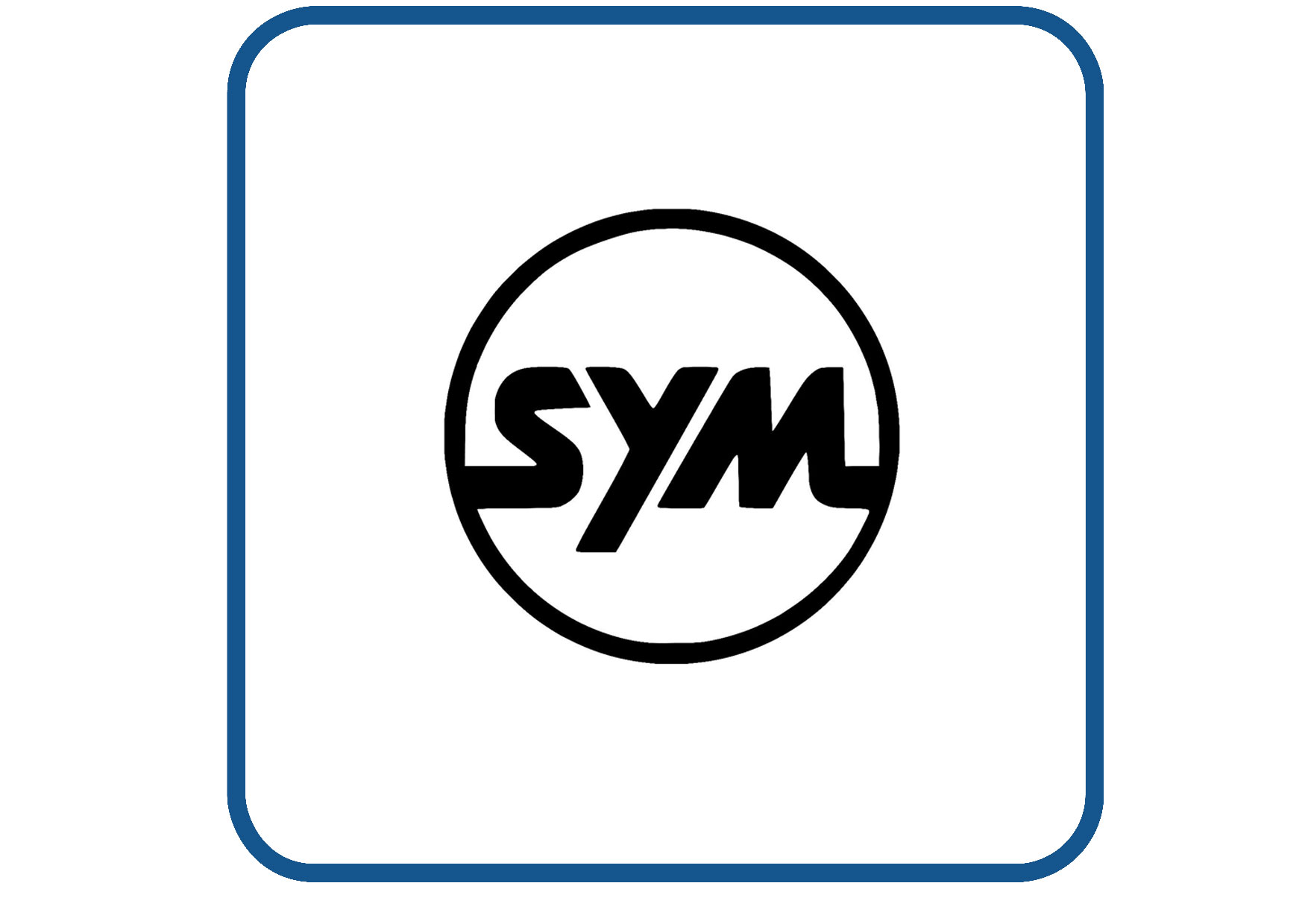 Sym logo sticker
