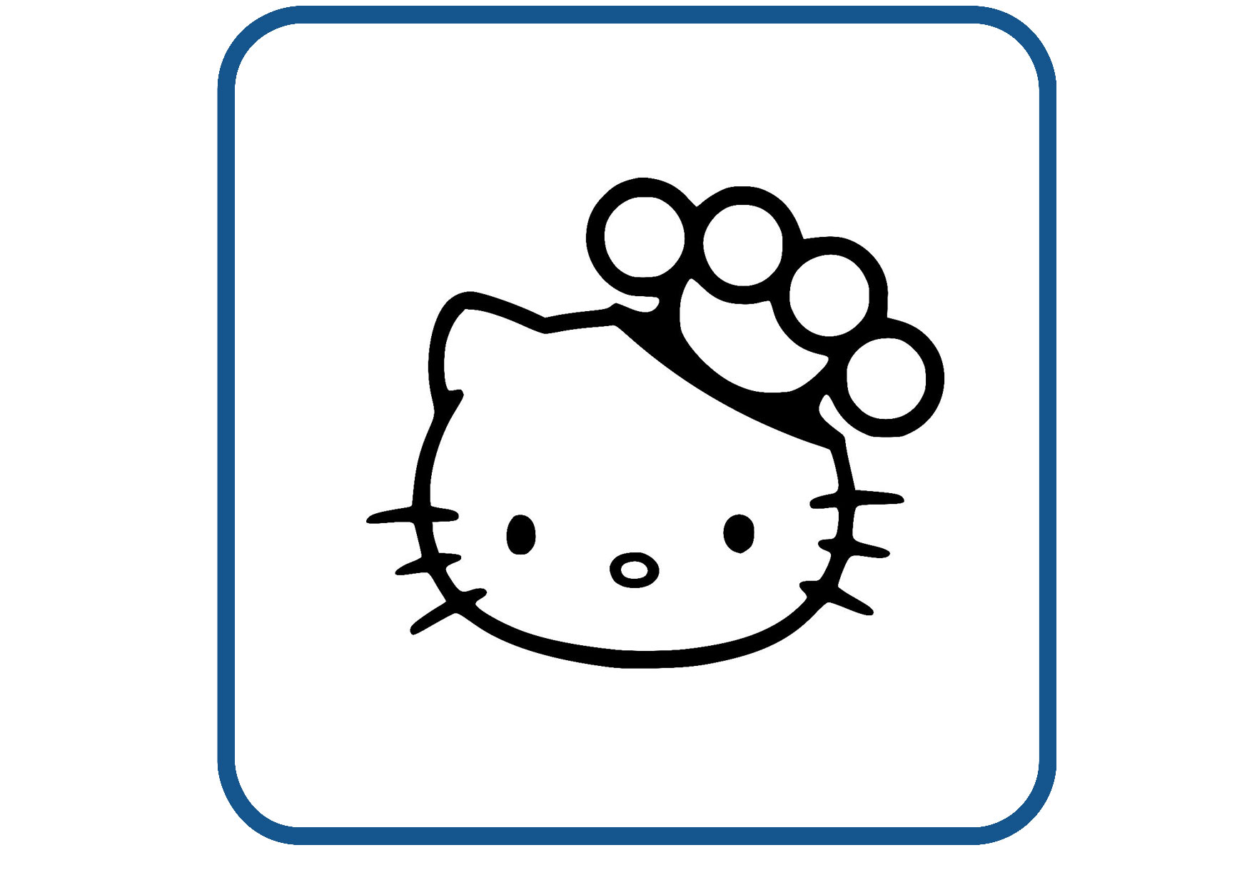 Hello Kitty design 17 sticker