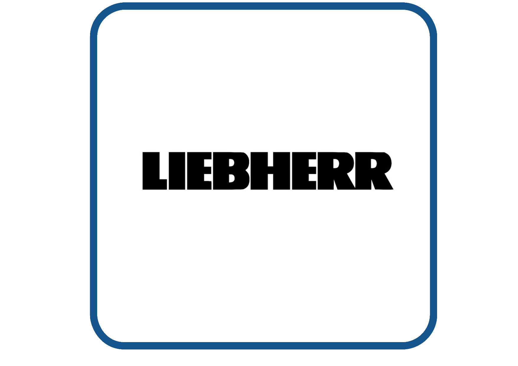Liebherr caravan en camper sticker