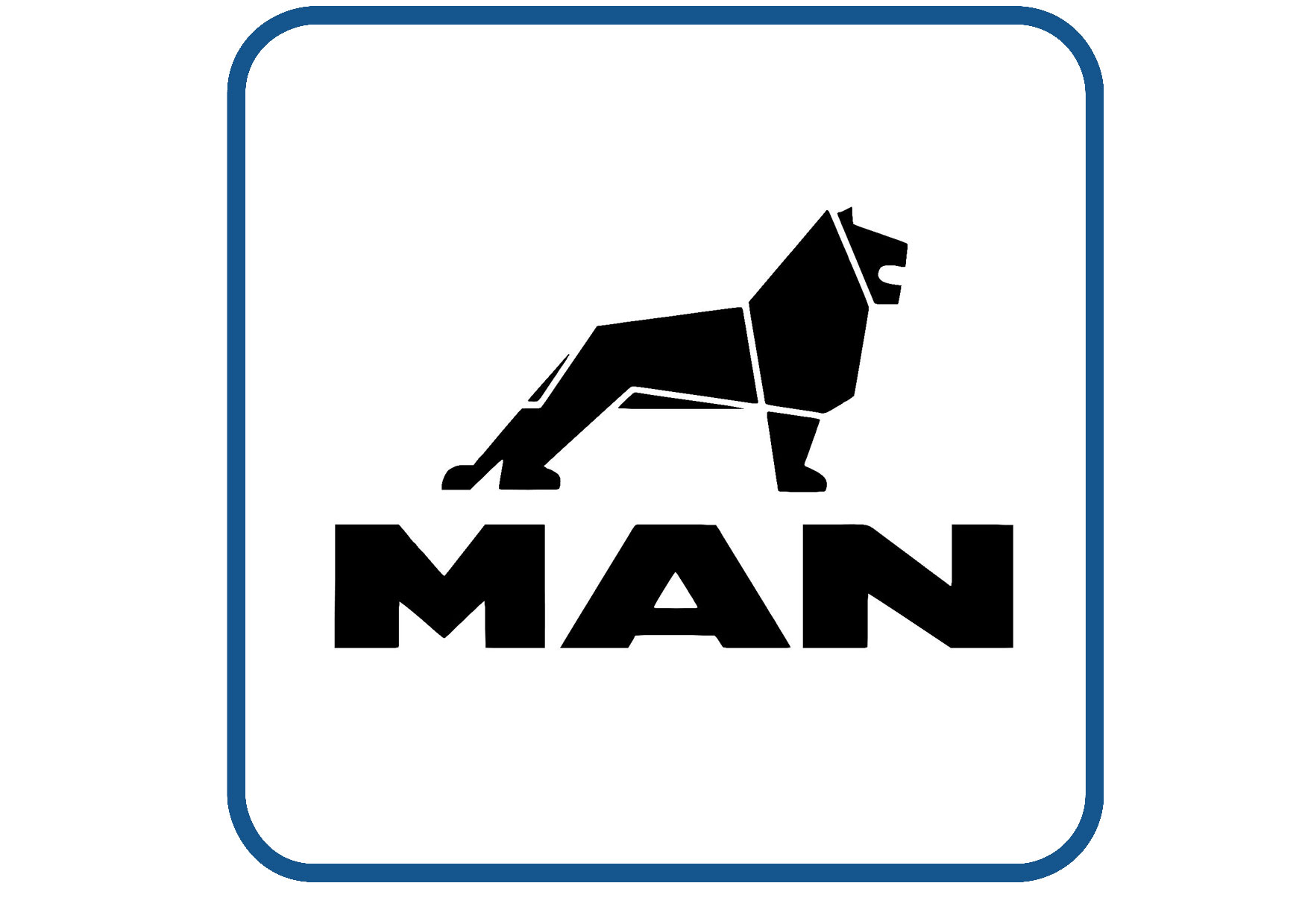 MAN design 3 sticker