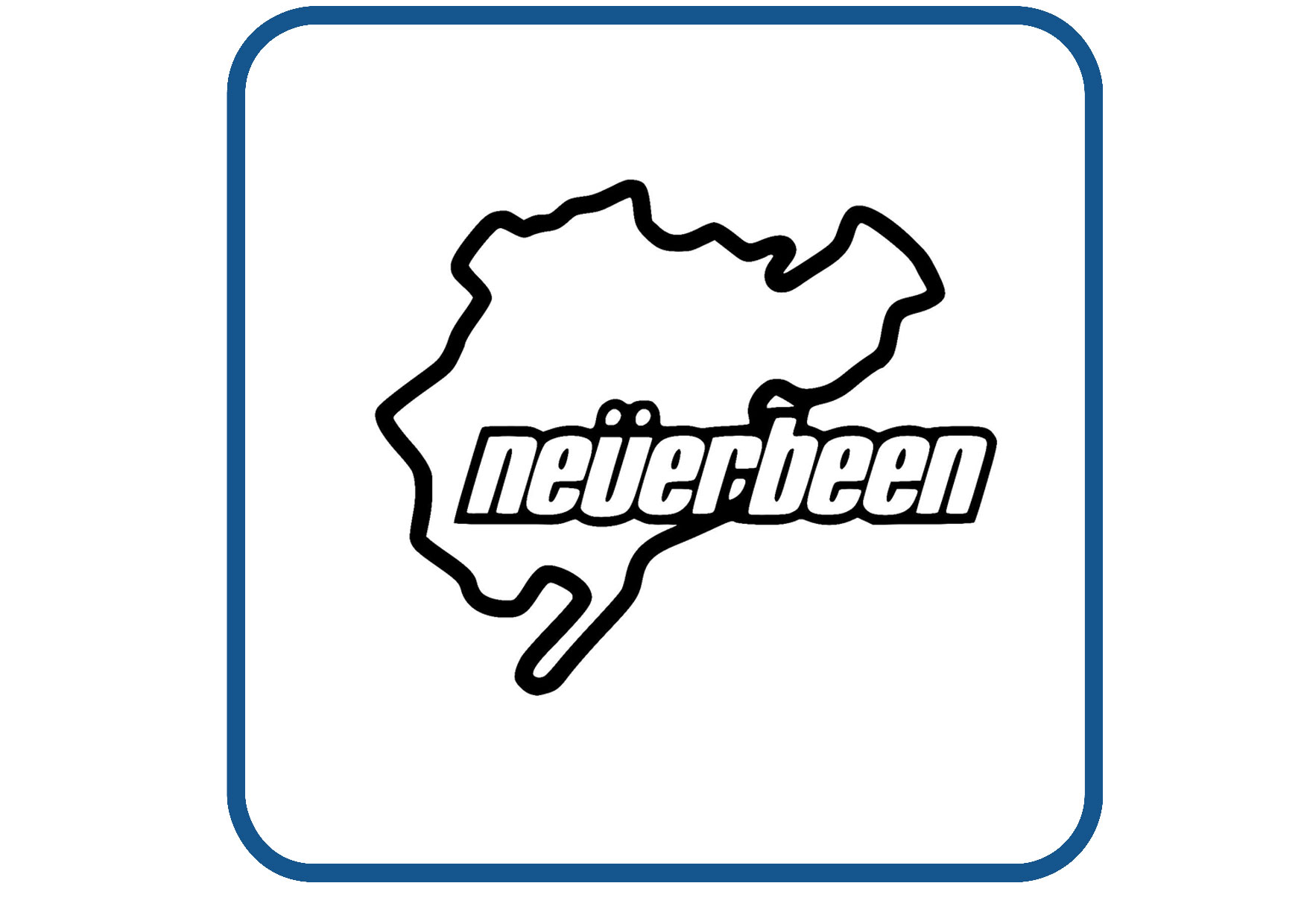 Neverbeen circuit sticker