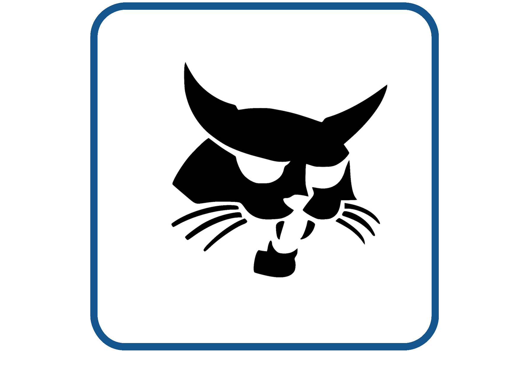 Bobcat logo sticker
