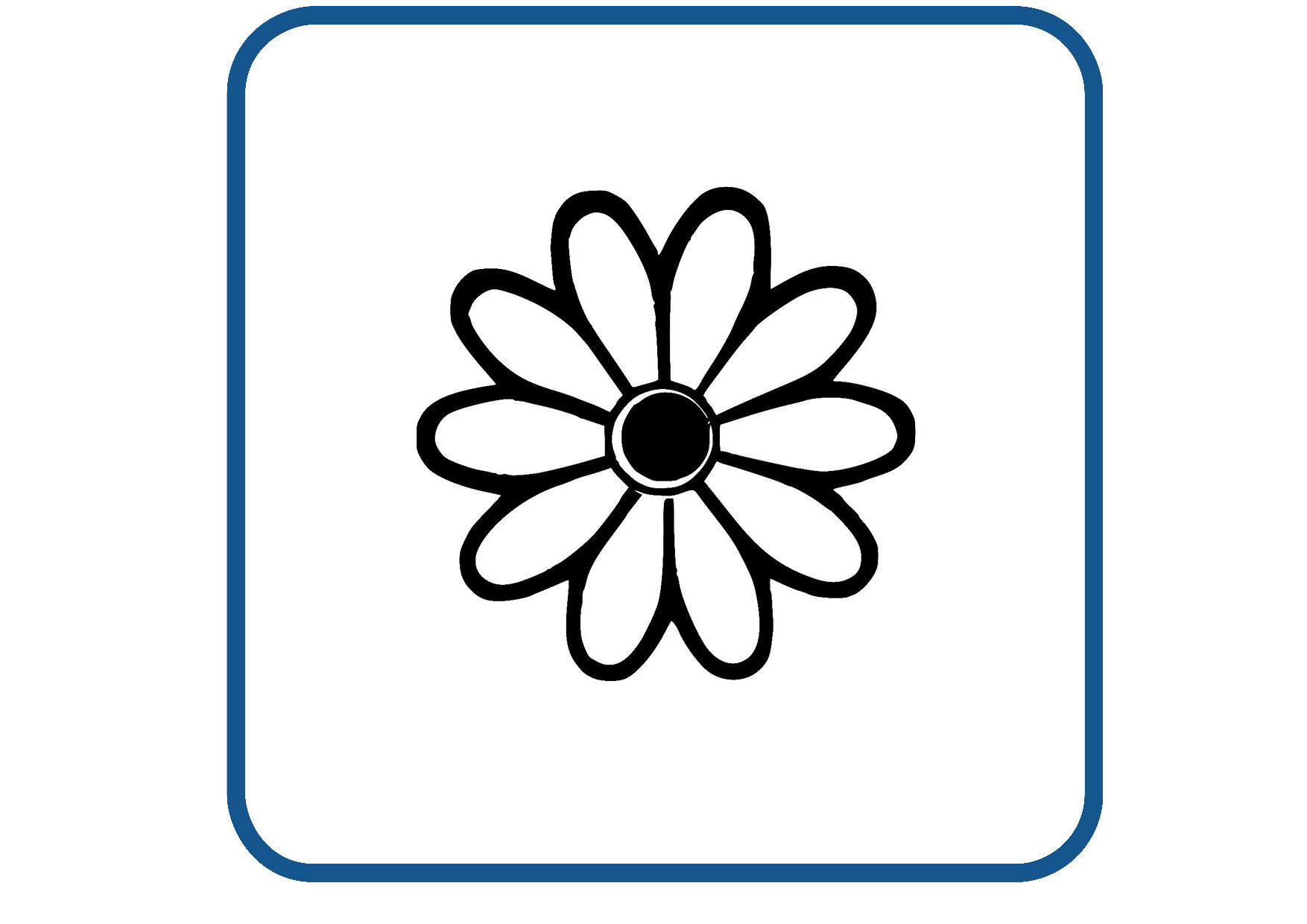 Bloem design 29 sticker