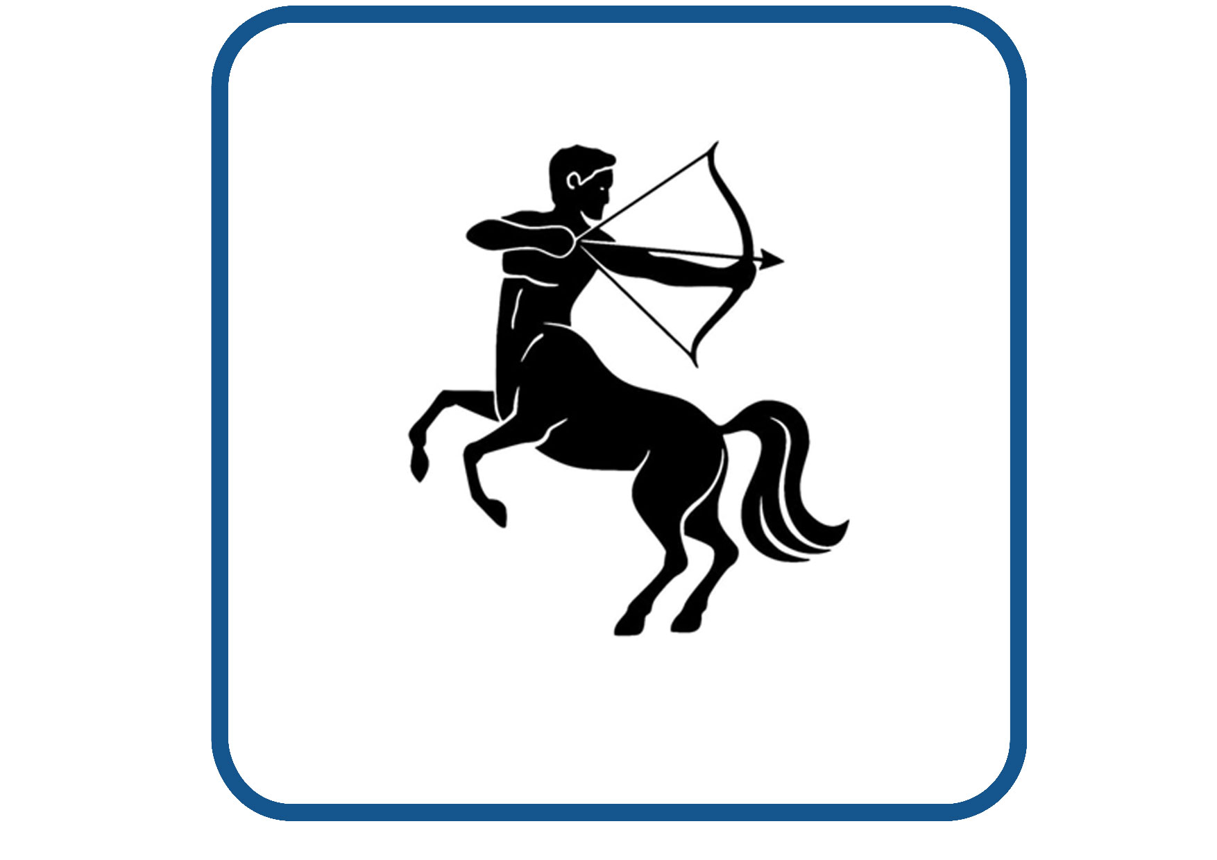 Boogschutter sticker