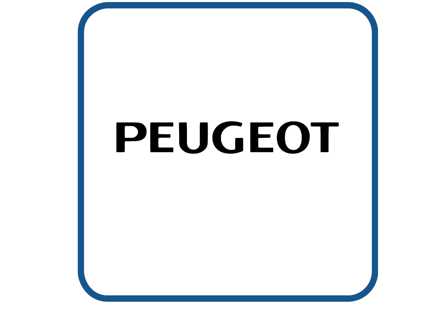 Peugeot sticker