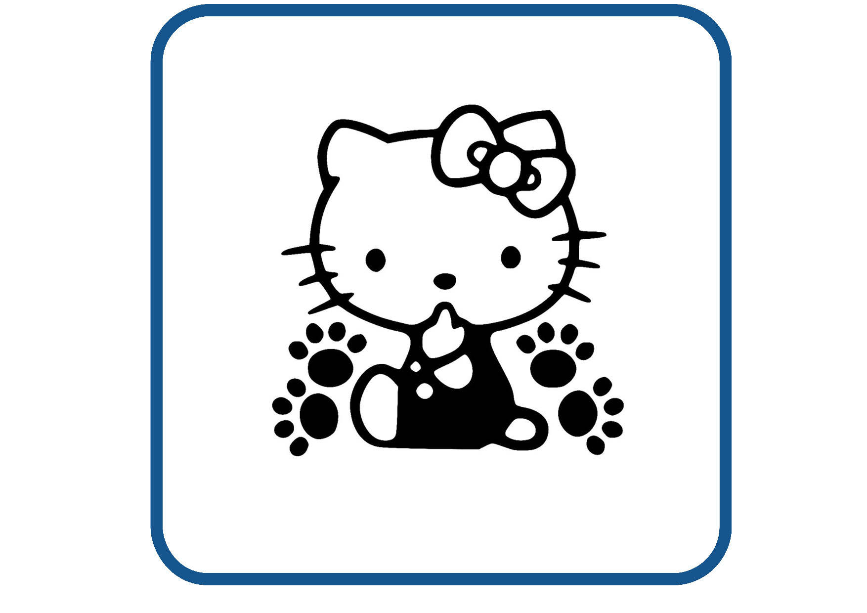 Hello Kitty design 10 sticker