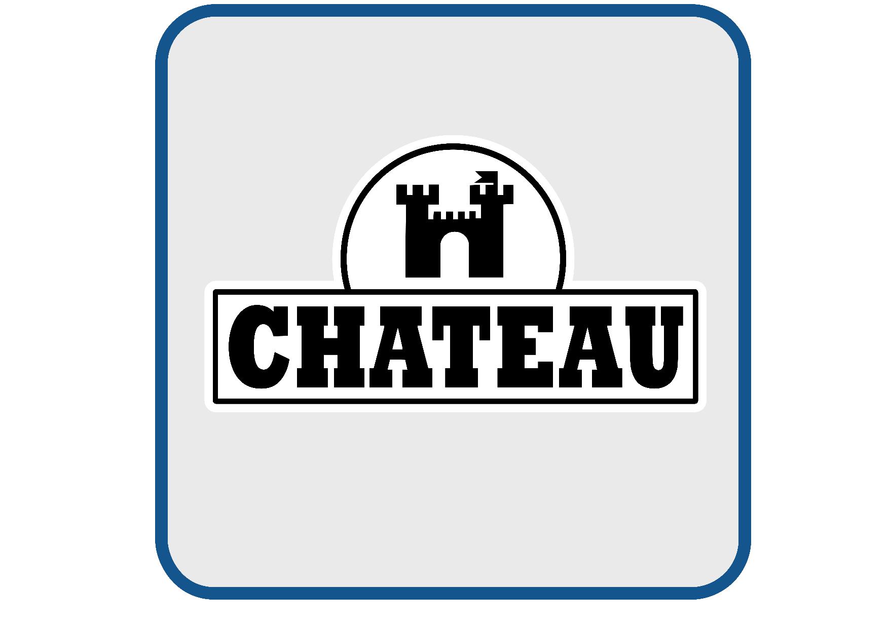 Chateau caravan en camper full colour sticker
