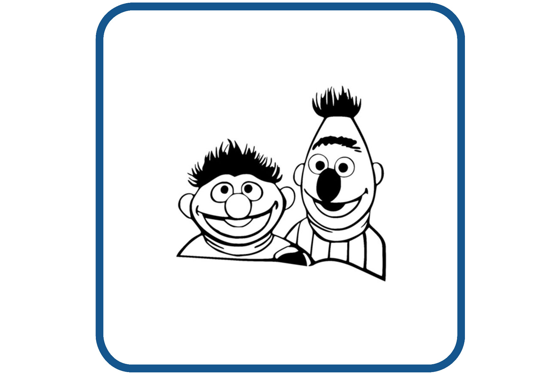 Sesamstraat design 2 sticker