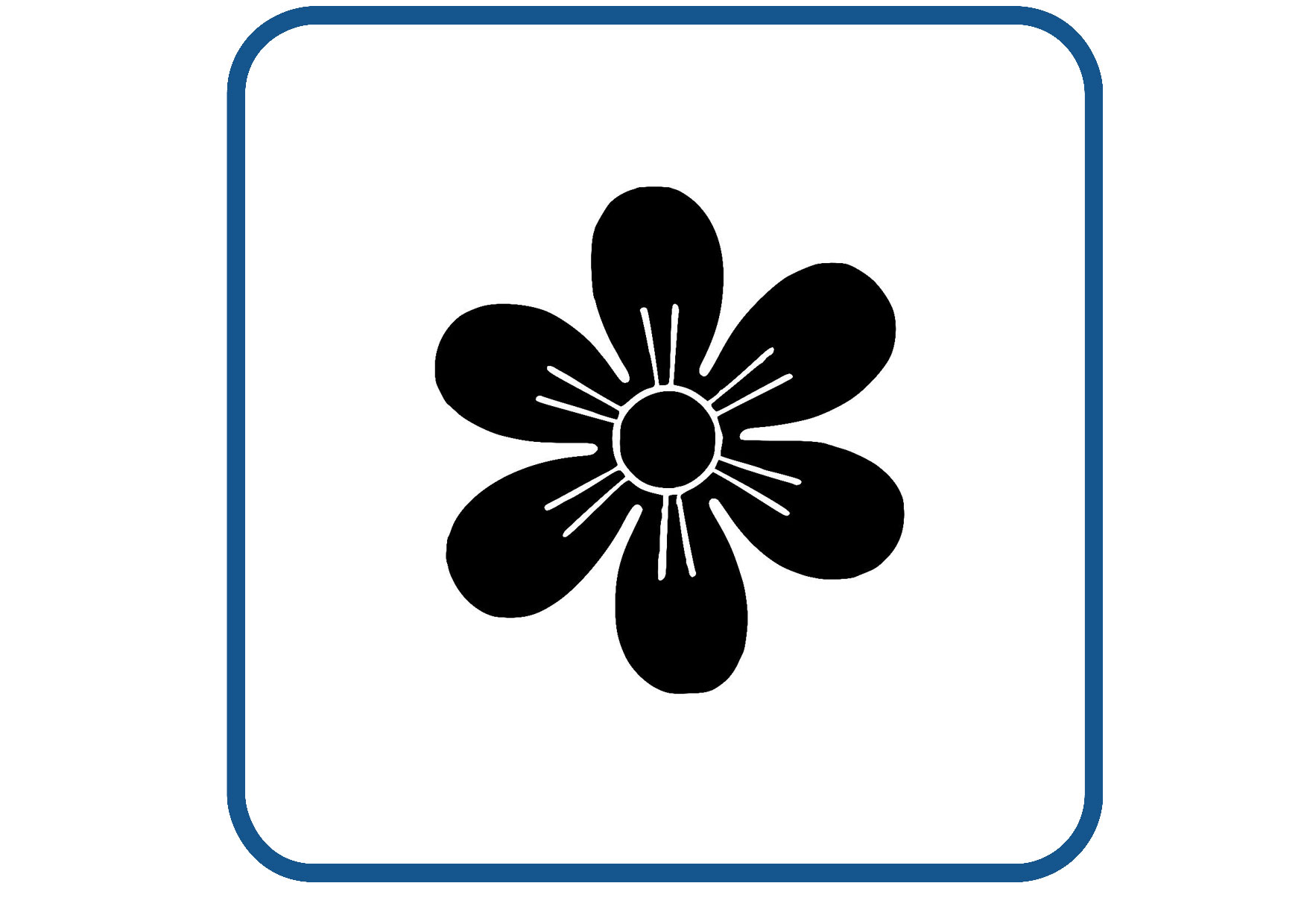 Bloem design 27 sticker