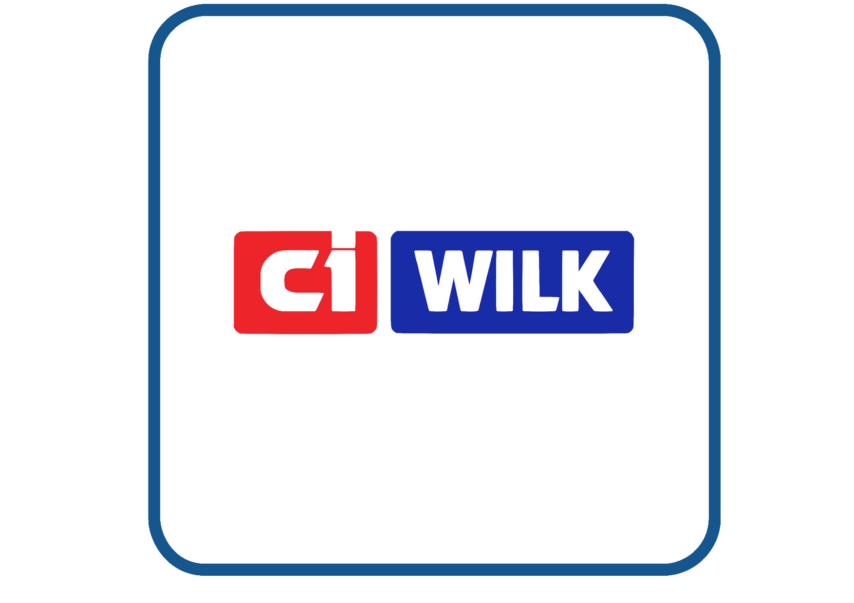 CI WILK caravan en camper sticker