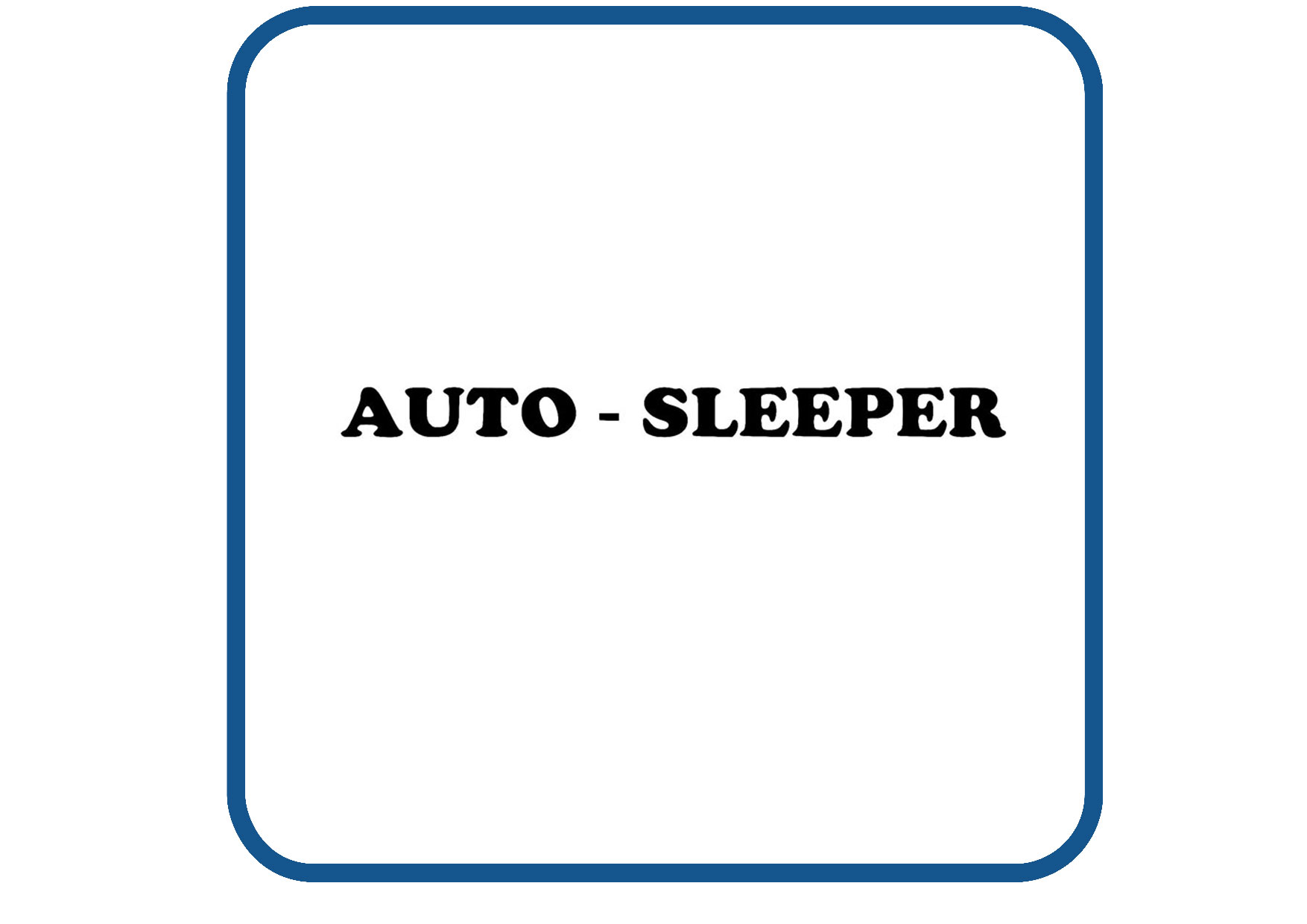 Auto sleeper caravan en camper sticker