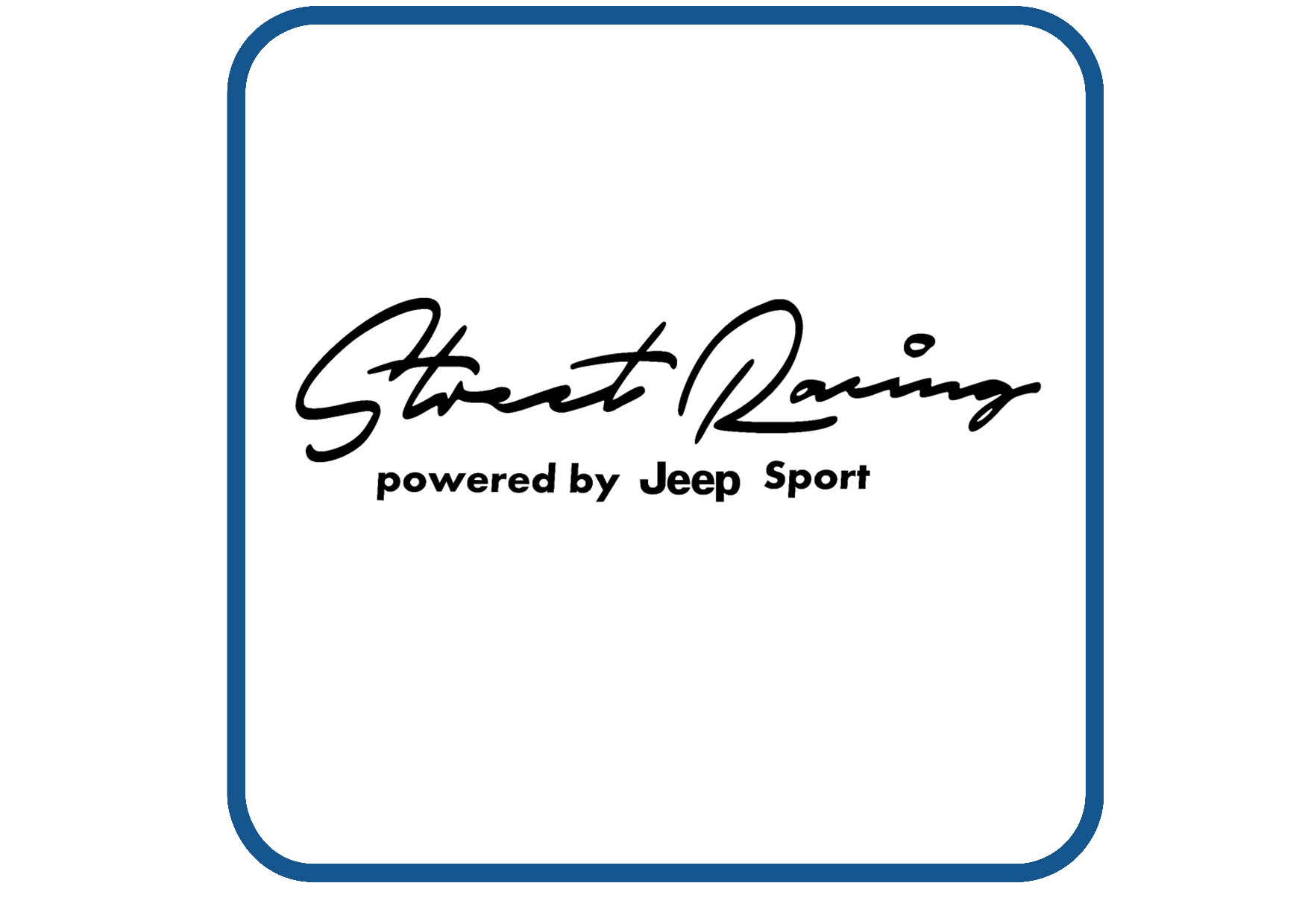 Jeep Street Racing sticker