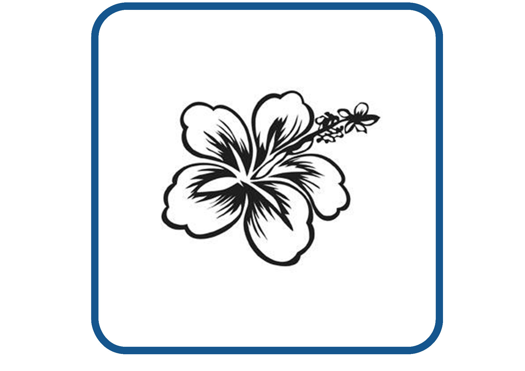 Bloem design 54 sticker
