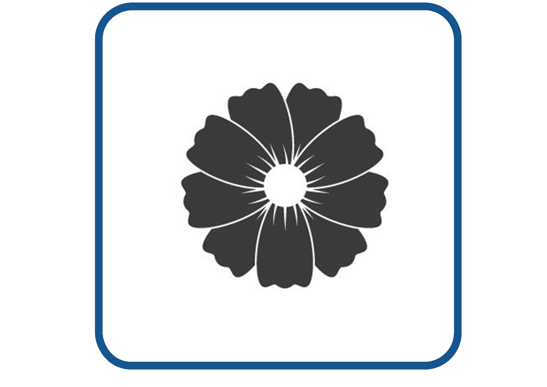 Bloem design 42 sticker