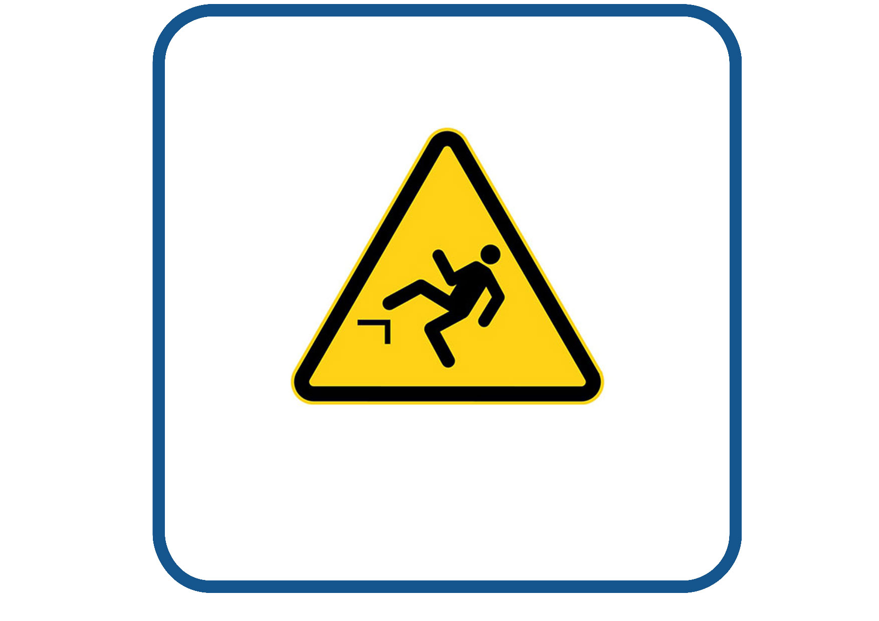 Afgrond sticker