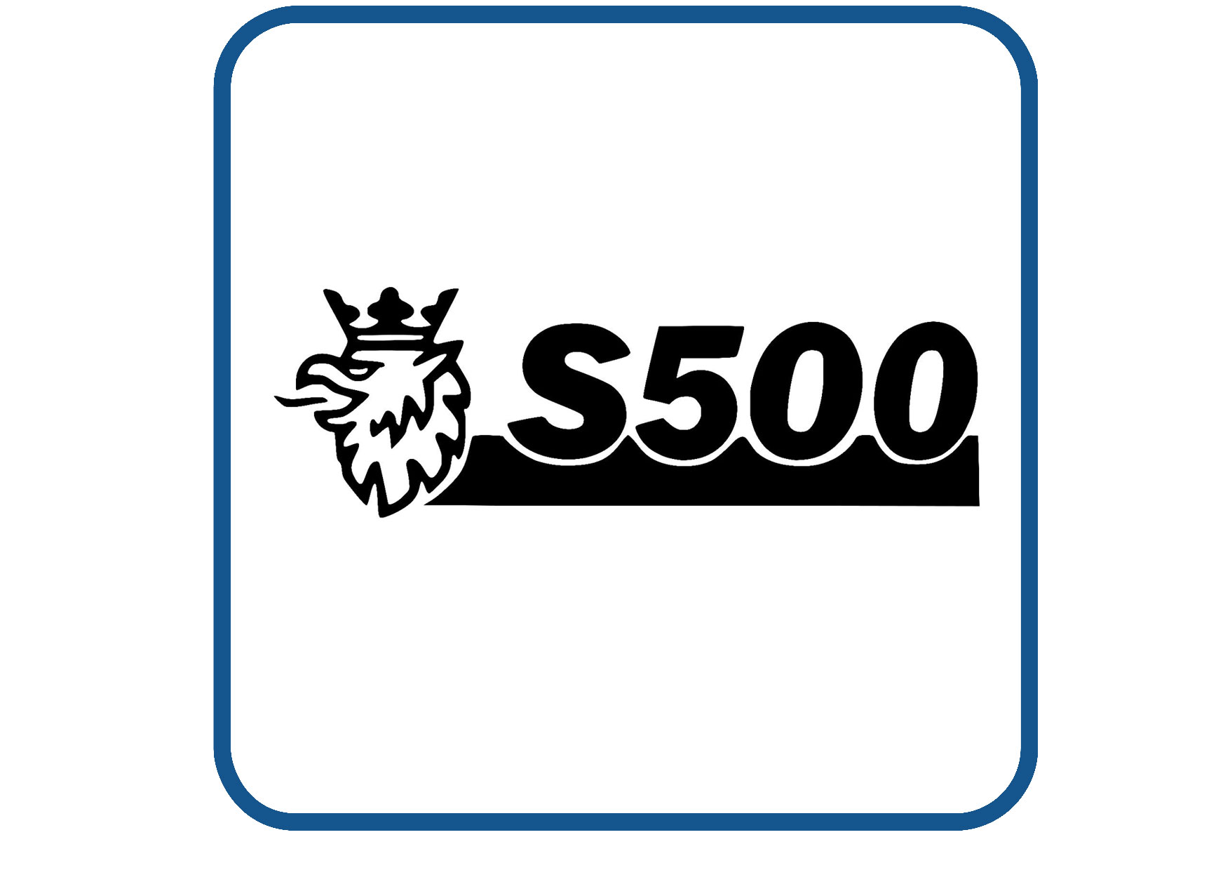 Scania S500 sticker