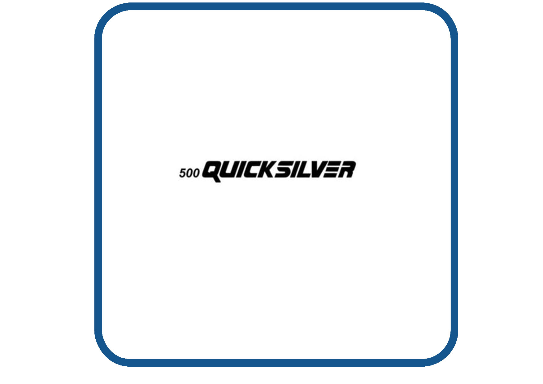 500 Quicksilver sticker