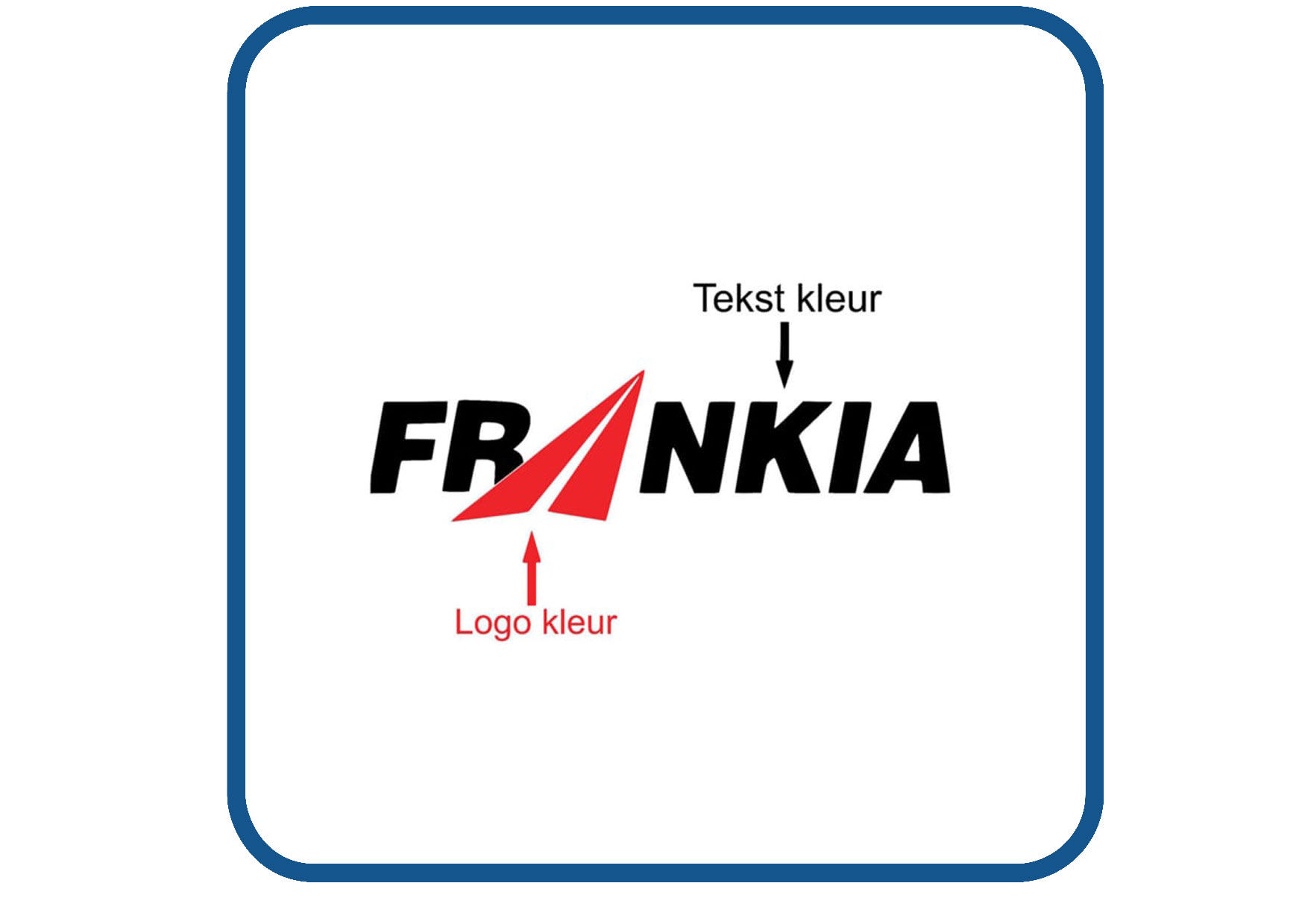 Frankia caravan en camper sticker
