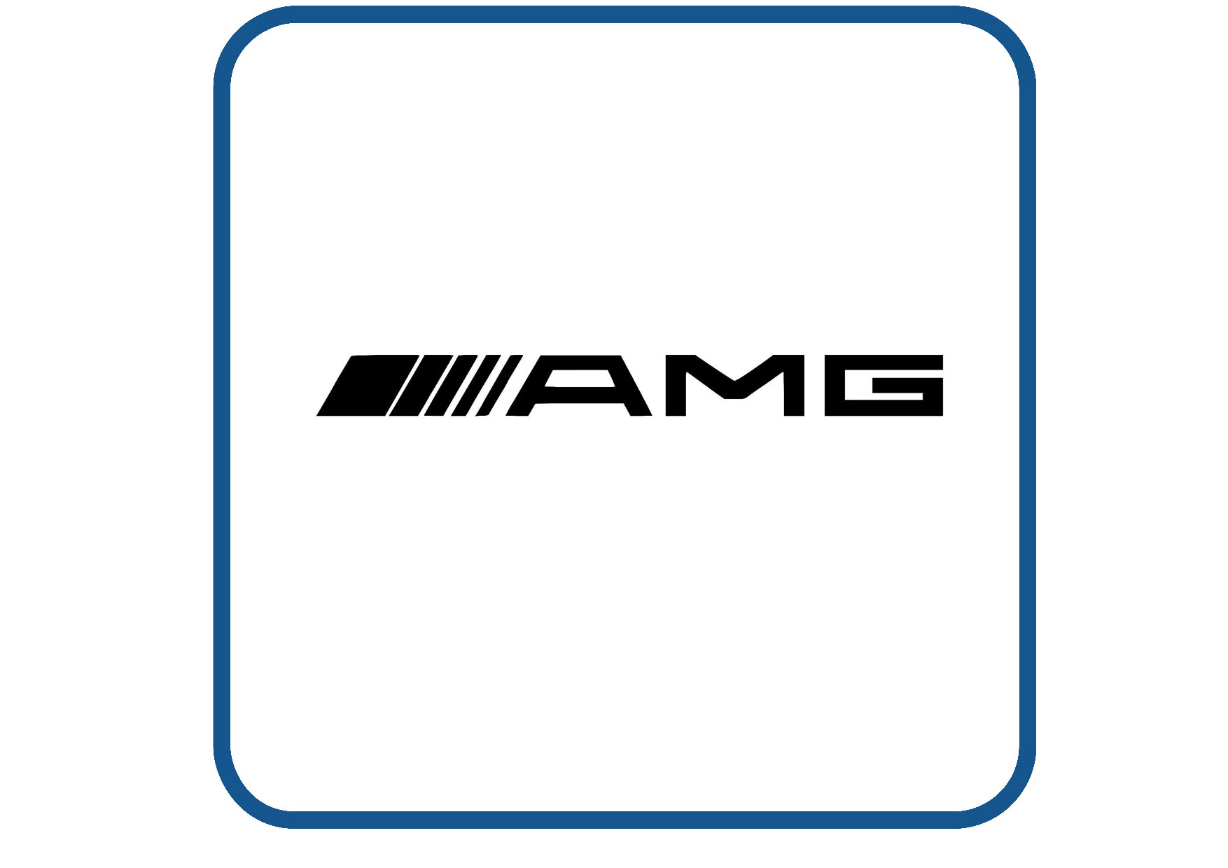 AMG remklauw sticker