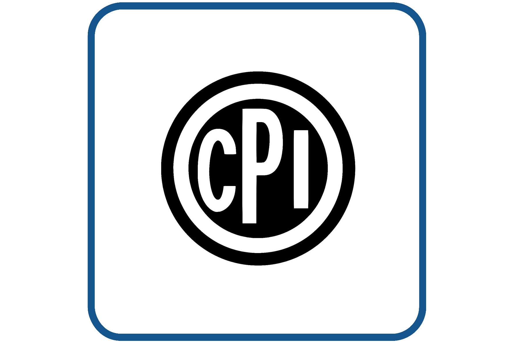 CPI logo sticker